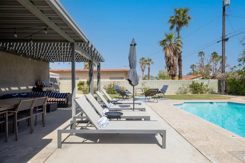 Relax At The 3Br Tranquil Oasis In Palm Springs Villa Екстериор снимка